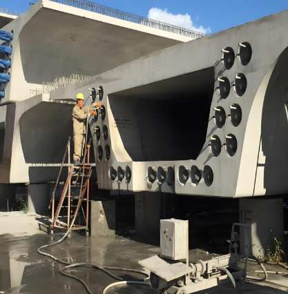 海兴压浆料施工流程及注意事项